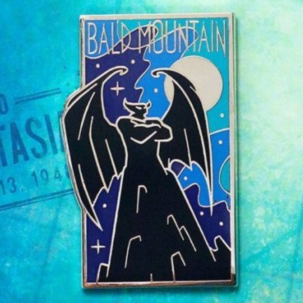 Disney Fantasia Bald Mountain 2" Pin D23 Exclusive
